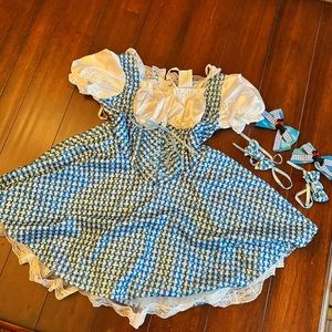Wizard of Oz Dorothy costume. Child medium